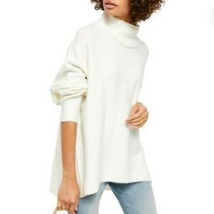 Free People Afterglow Mockneck Sweater XS